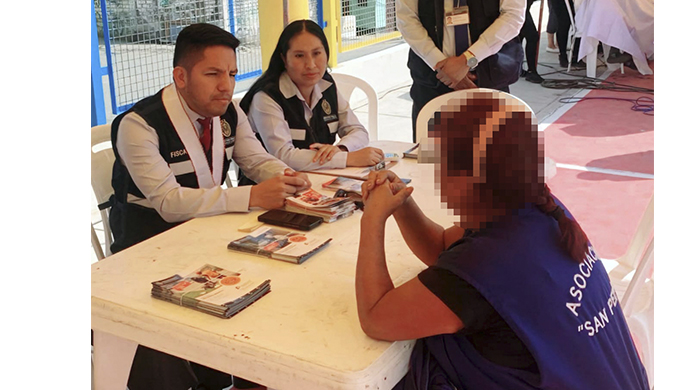 Comas: Fiscalía participa en feria para prevenir y orientar sobre la violencia contra las mujeres e integrantes del grupo familiar
