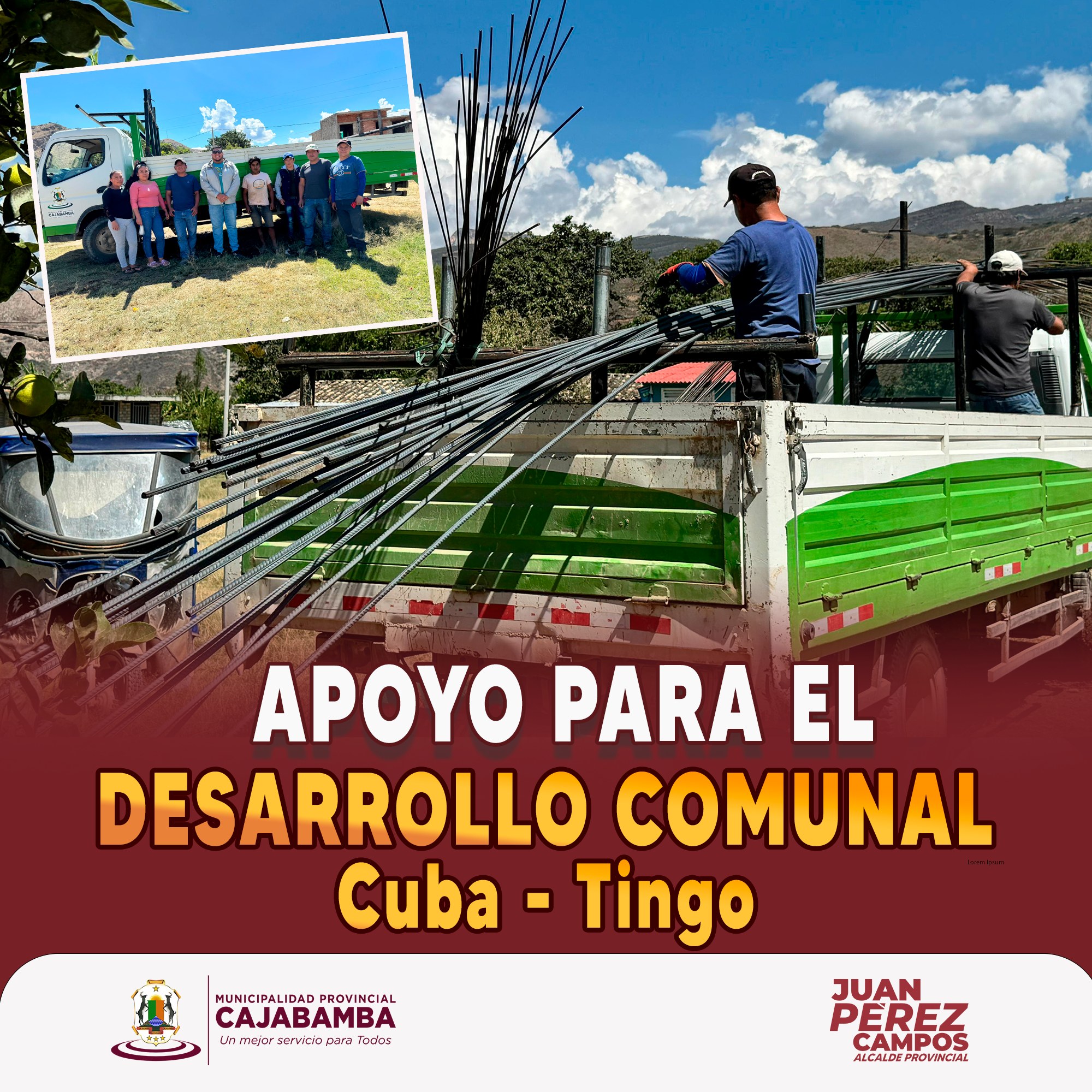 Apoyo para el desarrollo comunal