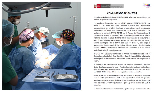 Comunicado Nº 6