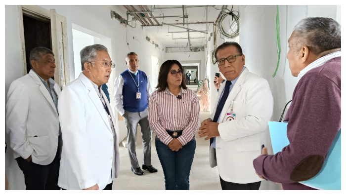El director general del Instituto Nacional de Salud del Niño (INSN), Dr. Carlos Urbano Durand, recibió la visita inopinada de la congresista Kelly Portalatino Ávalos, en la semana de representación de la parlamentaria.