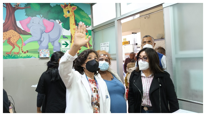 El director general del Instituto Nacional de Salud del Niño (INSN), Dr. Carlos Urbano Durand, recibió la visita inopinada de la congresista Kelly Portalatino Ávalos, en la semana de representación de la parlamentaria.