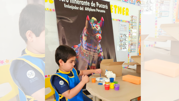 Toritos de Pucará: taller de pintado acerca la cultura peruana a niños costarricenses