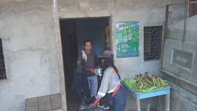 La Municipalidad Distrital de Belén liderada por nuestro Alcalde Cesar M. Vidaurre Floridas viene ejecutando el Plan Recicla en los domicilios del distrito