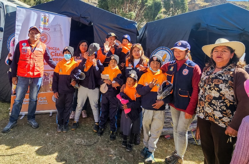 MPP brinda apoyo humanitario en el distrito de Tiquillaca, centro poblado de Conduriri para enfrentar el descenso de temperaturas