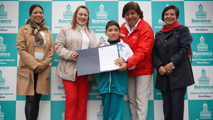 Programa Contigo y Municipalidad Distrital de Barranco firman pacto para fortalecer iniciativas en favor de las personas con discapacidad