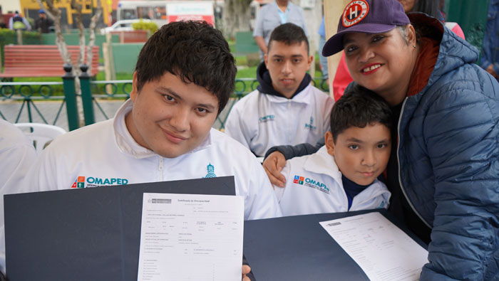 Programa Contigo y Municipalidad Distrital de Barranco firman pacto para fortalecer iniciativas en favor de las personas con discapacidad