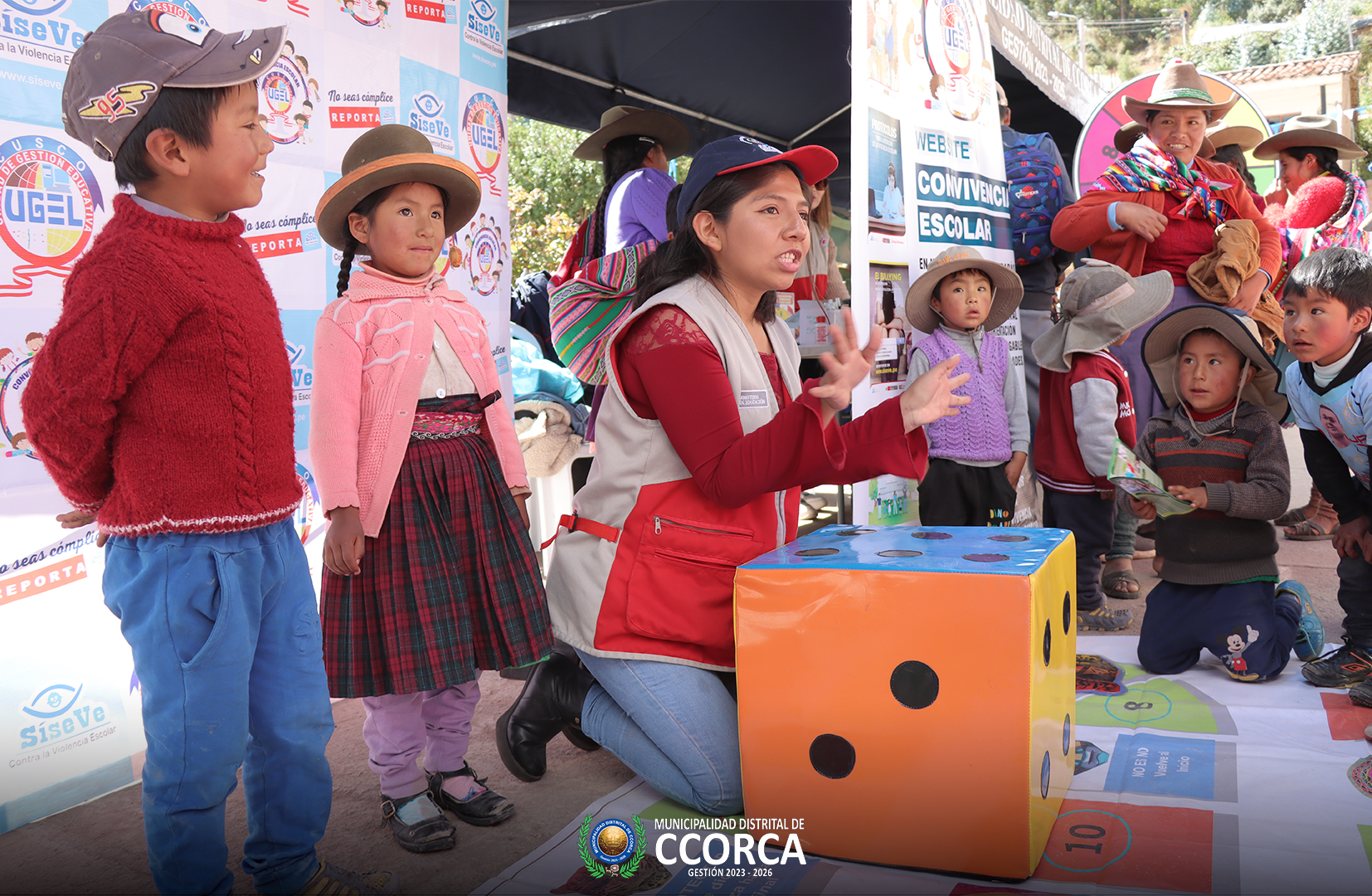 Feria Informativa en el distrito de Ccorca
