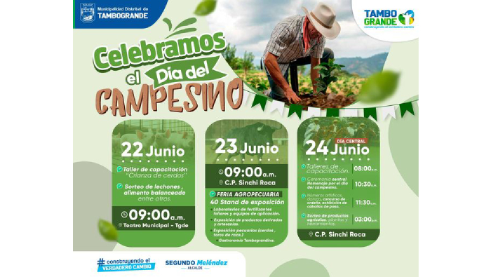 CELEBRAMOS EL DÍA DEL CAMPESINO