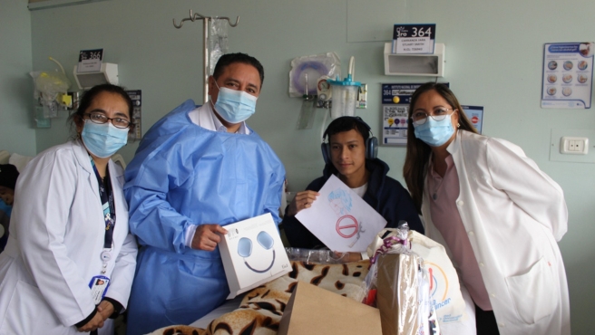 Pacientes del Servicio de Adolescentes fueron Premiados por su Participación en Concurso de Creatividad