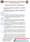 Vista preliminar de documento Ordenanza Municipal Nº002-MDS-2024