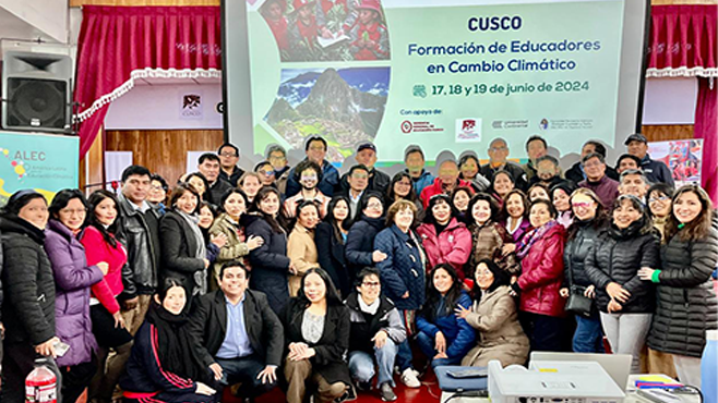 Cusco: Docentes se capacitan para educar sobre el cambio climático