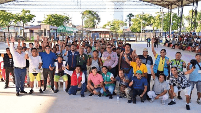 Maynas celebró el Día del Padre con los papitos mototaxistas