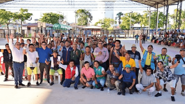 Maynas celebró el Día del Padre con los papitos mototaxistas