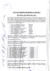 Vista preliminar de documento Acta De Sesion Ordinaria N° 009-2012