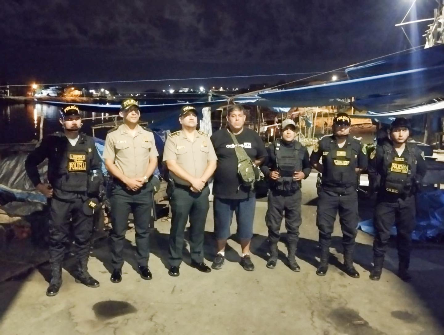 Seguridad en el distrito mediante la realización de patrullajes fluviales por el río Itaya