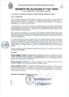 Vista preliminar de documento Decreto de Alcaldía N° 001-2024
