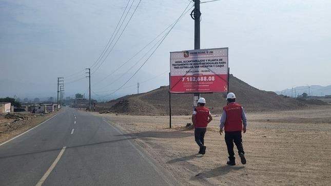 Huacho. – La Contraloría General alertó que el Gobierno Regional de Lima no cauteló el inicio del proyecto de mejoramiento de los servicios de agua potable e instalación de alcantarillado y Planta de Tratamiento de Aguas Residuales en los Centros Poblados de Tres Estrellas, distrito de Aucallama - Huaral, por más de S/ 7 millones, a pesar de que el contrato con la empresa a cargo se firmó el 27 de febrero.