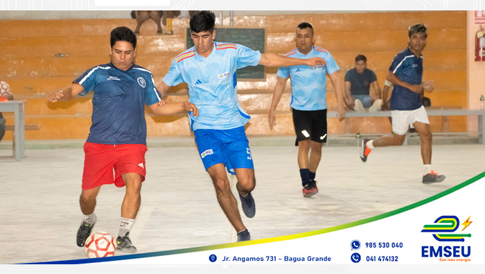 Primera victoria de nuestro equipo en el Campeonato de Fulbito Laboral 2024 organizado por el IPD Utcubamba.