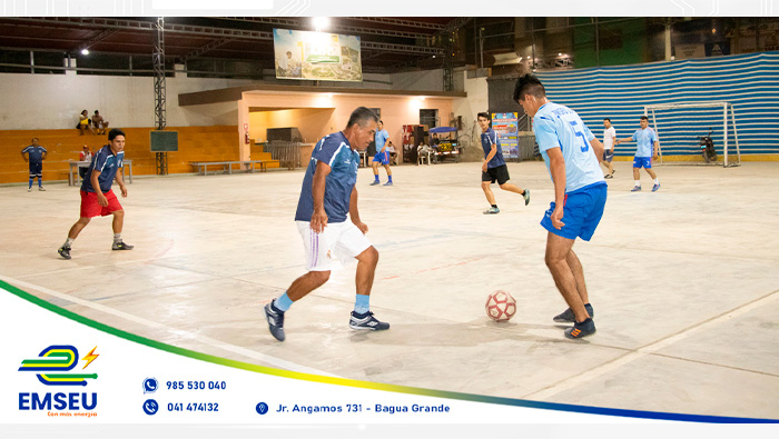 Primera victoria de nuestro equipo en el Campeonato de Fulbito Laboral 2024 organizado por el IPD Utcubamba.