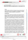 Vista preliminar de documento Resolución de Oficina de Administración N° 000134-2024-OA
