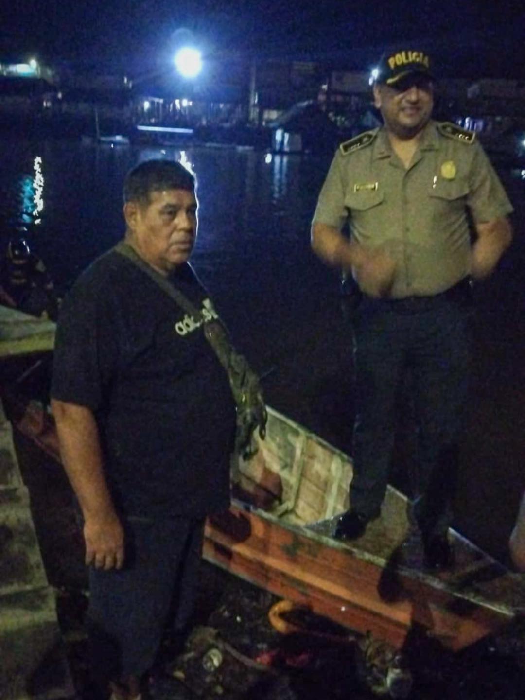 seguridad en el distrito mediante la realización de patrullajes fluviales por el río Itaya