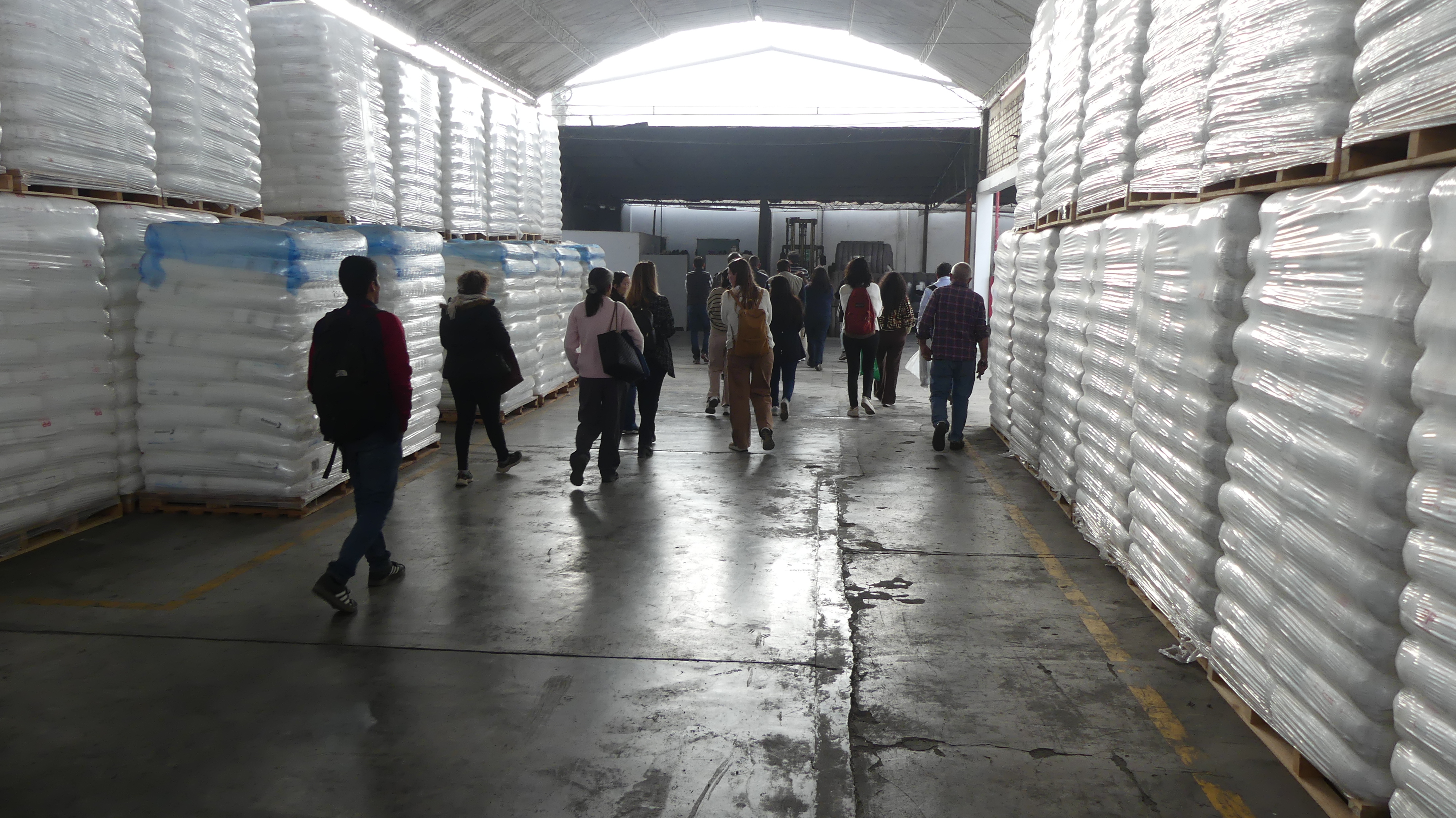 Visita a empresas recicladoras de plastico