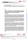 Vista preliminar de documento Resolución de Oficina de Administración N° 000135-2024-OA