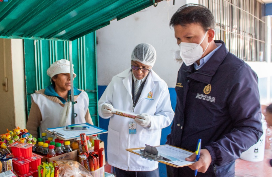 Se realizan acciones conjuntas para garantizar la alimentación saludable en Instituciones Educativas
