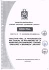 Vista preliminar de documento Directiva N° 001-2023-SGPMI-GPP/MDCGAL