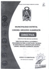 Vista preliminar de documento Directiva N° 001-2023-SGC-GA/MDCGAL
