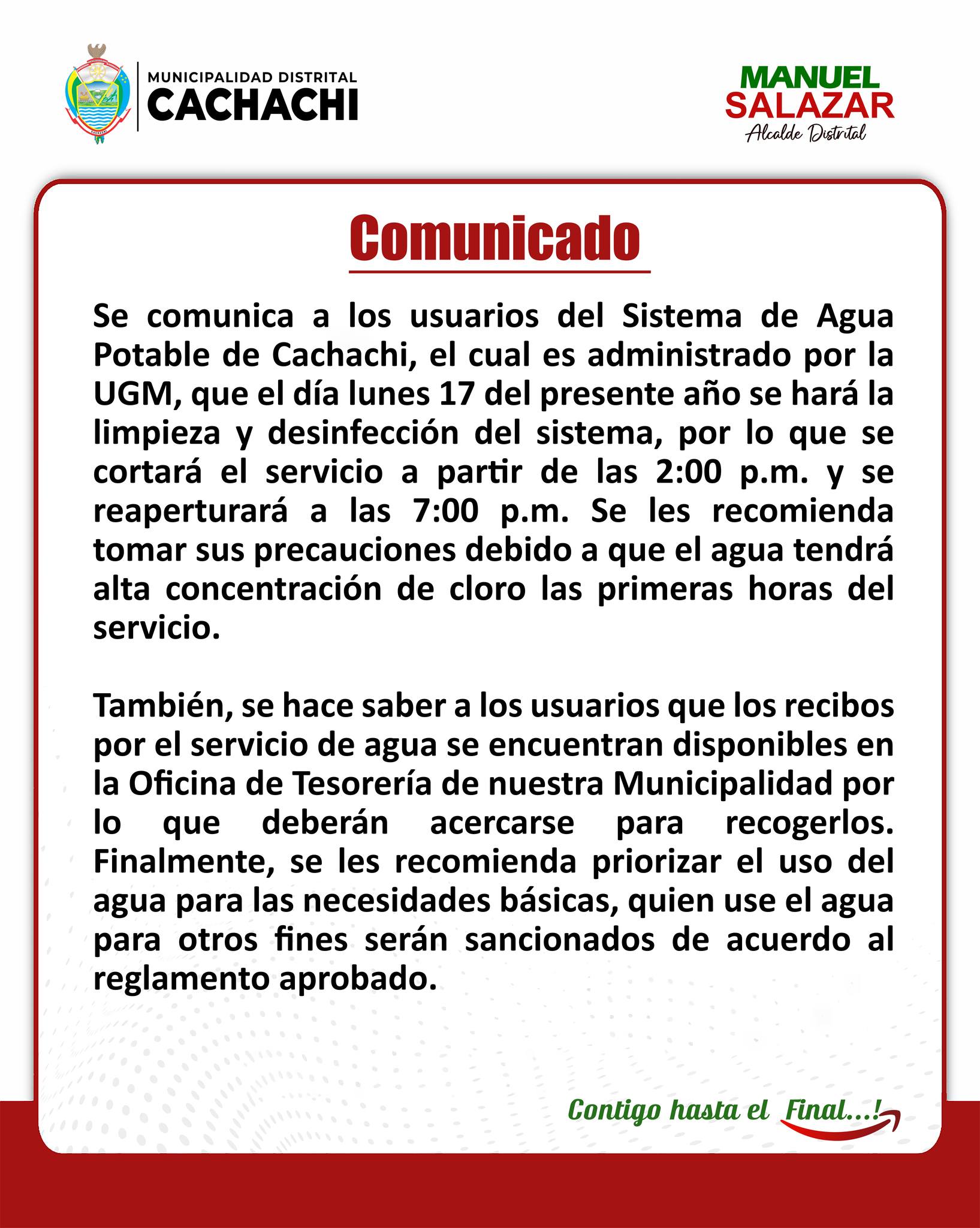 Comunicado 