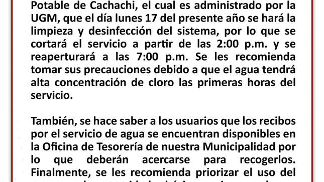Comunicado 
