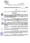 Vista preliminar de documento Resolucion Directoral N° 003867-2024