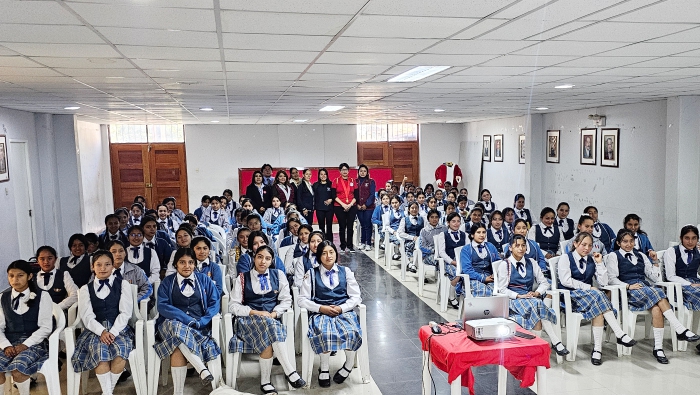 Presidenta de la Corte de Piura realizó visita administrativa a los órganos jurisdiccionales de Huancabamba