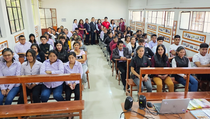Presidenta de la Corte de Piura realizó visita administrativa a los órganos jurisdiccionales de Huancabamba