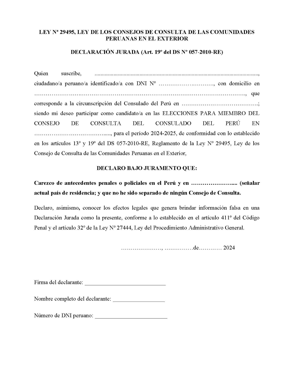 Anexo Convocatoria