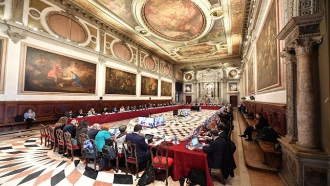 Magistrados del TC Gustavo Gutiérrez y Manuel Monteagudo participan en la 139° Sesión Plenaria de la Comisión de Venecia