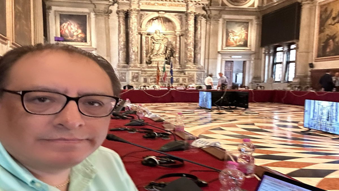 Magistrados del TC Gustavo Gutiérrez participa en la 139° Sesión Plenaria de la Comisión de Venecia