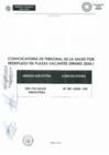 Vista preliminar de documento CONVOCATORIA DE PERSONAL DE LA SALUD POR REEMPLAZO EN PLAZAS VACANTES SERUMS 2024-I
