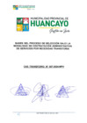 Vista preliminar de documento BASES DEL PROCESO DE SELECCIÓN CAS