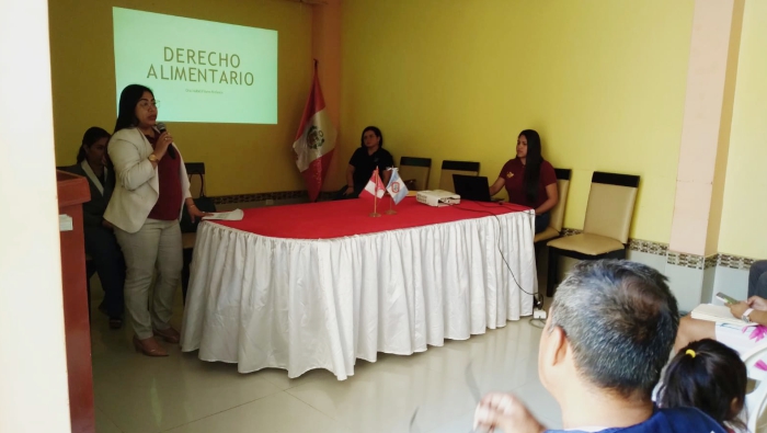 Juezas de Paita capacitaron a dirigentes del distrito de Tamarindo para prevenir actos de violencia