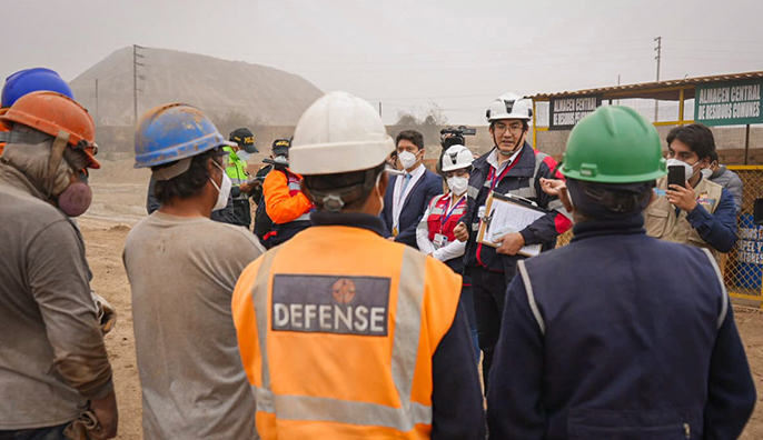 Inspección de Sunafil en ladrilleras.