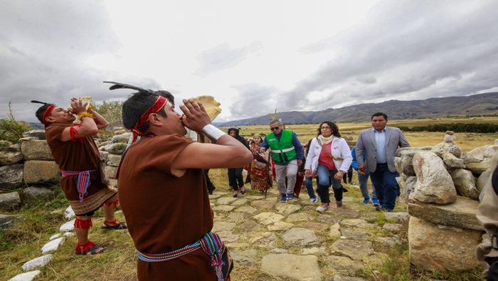 Ministra de Cultura inaugura nuevos circuitos en la Zona Arqueológica Monumental de Huánuco Pampa