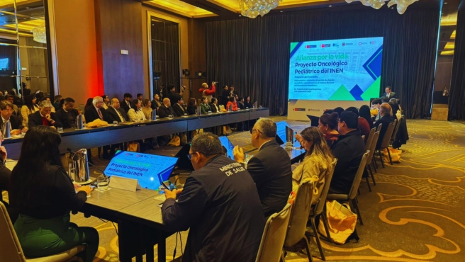 Presentan Proyecto Oncológico Pediátrico “Alianza por la Vida” para atender a Niños y Adolescentes con Cáncer en el Perú.