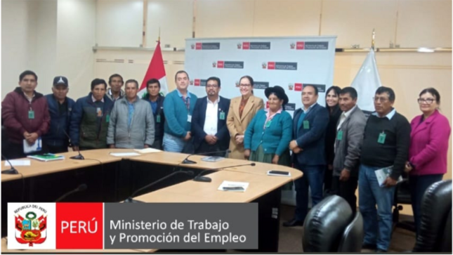 Gestiones ante el Ministerio de Trabajo y Promoción del Empleo - MTPE