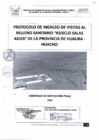 Vista preliminar de documento Protocolo de Ingreso