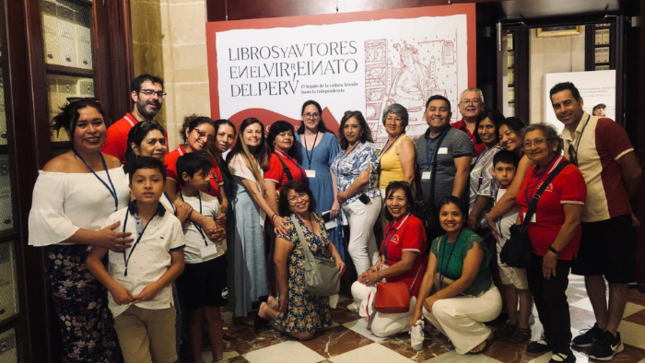 “Libros y Autores del Virreinato del Perú” logra récord de visitas en el Archivo General de Indias de Sevilla