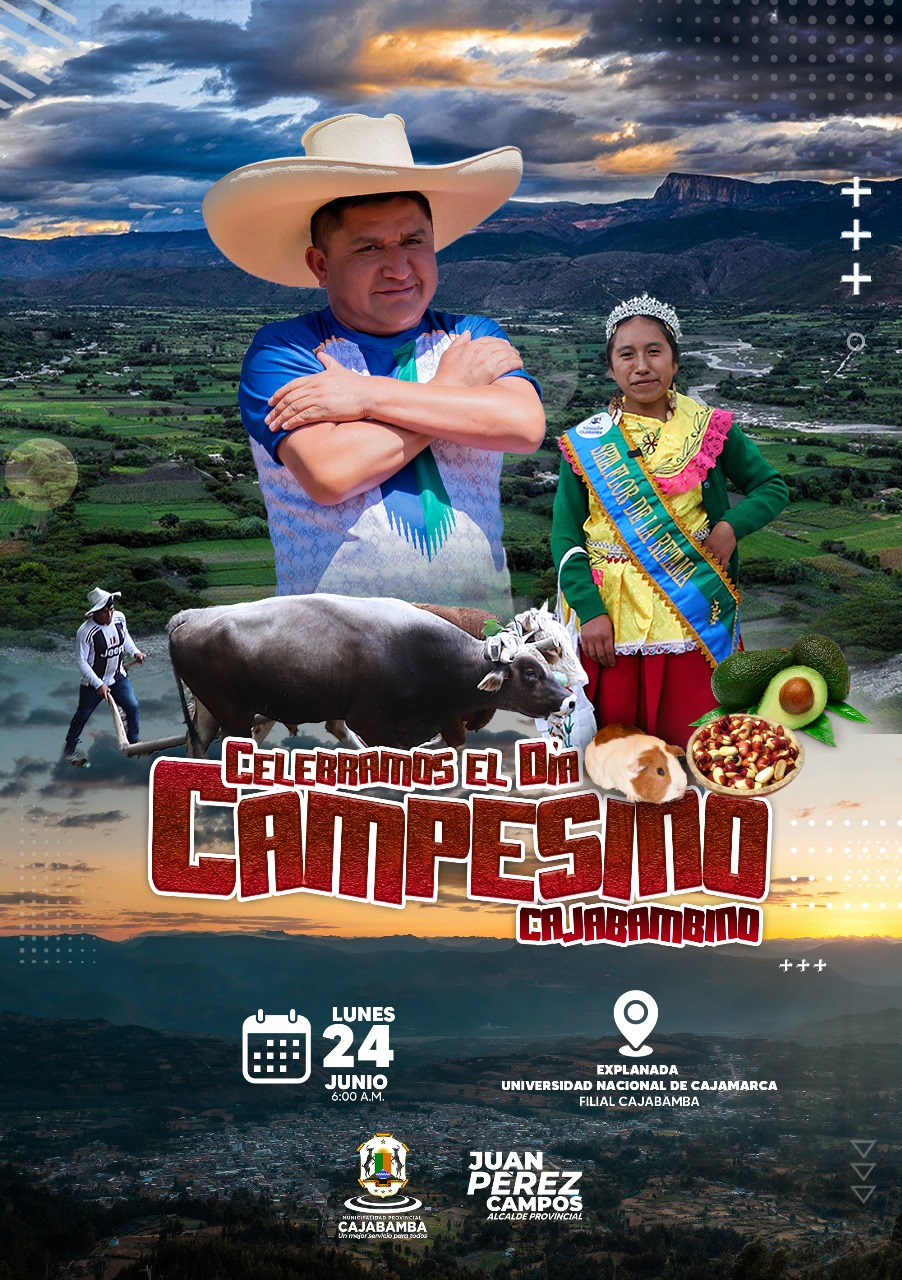 ¡Honrando a nuestros hermanos campesinos Cajabambinos!