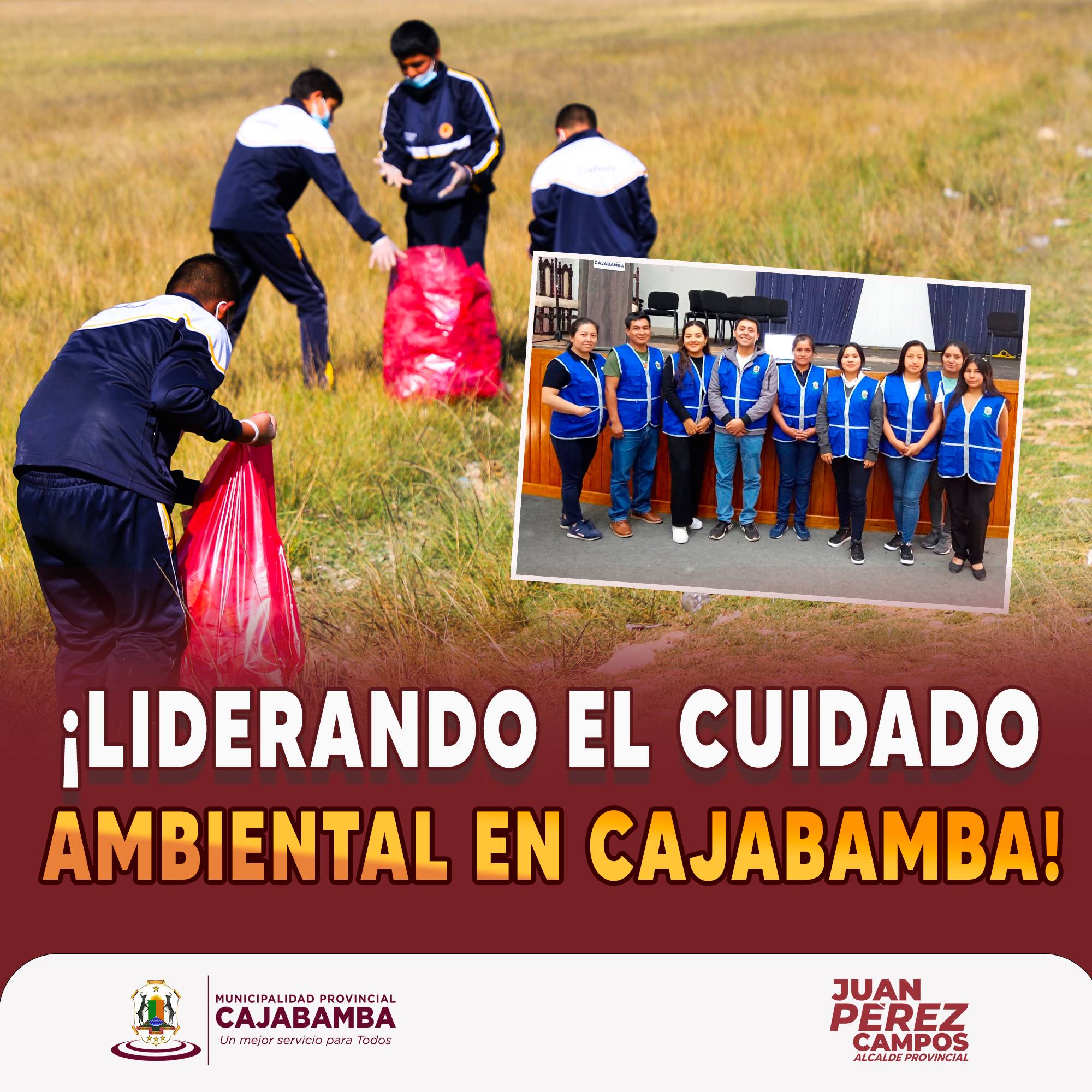 ¡Liderando El Cuidado Ambiental En Cajabamba!