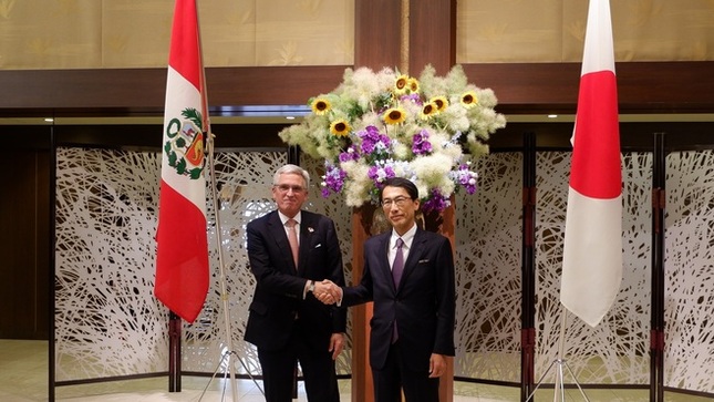 El Perú y Japón avanzan en la elaboración de una hoja de ruta para fortalecer su Asociación Estratégica bilateral